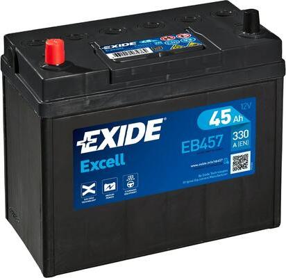 Exide EB457 - Batterie de démarrage droxauto.com
