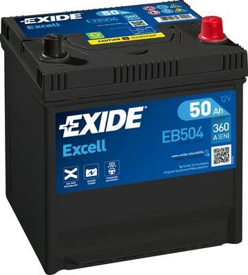 Exide EB504 - Batterie de démarrage droxauto.com