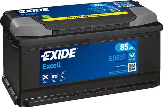 Exide EB852 - Batterie de démarrage droxauto.com