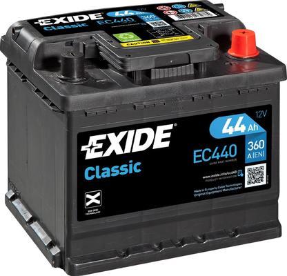 Exide EC440 - Batterie de démarrage droxauto.com