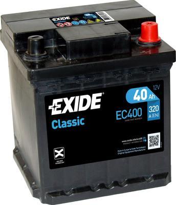 Exide EC400 - Batterie de démarrage droxauto.com