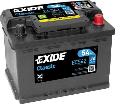 Exide EC542 - Batterie de démarrage droxauto.com