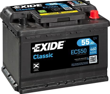 Exide EC550 - Batterie de démarrage droxauto.com