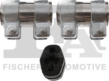 FA1 K110876 - Kit d'assemblage, silencieux droxauto.com