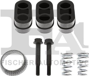 FA1 K120128 - Kit d'assemblage, silencieux droxauto.com