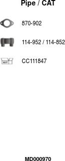 FA1 MD000970 - Catalyseur droxauto.com