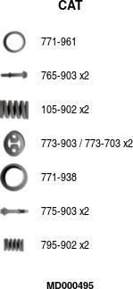 FA1 MD000495 - Catalyseur droxauto.com