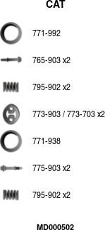 FA1 MD000502 - Catalyseur droxauto.com