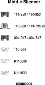FA1 MD000008 - Silencieux central droxauto.com