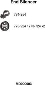 FA1 MD000003 - Silencieux arrière droxauto.com