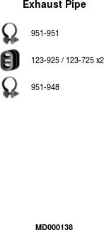 FA1 MD000138 - Tuyau d'échappement droxauto.com