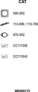 FA1 MD000172 - Catalyseur droxauto.com