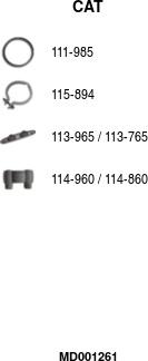 FA1 MD001261 - Catalyseur droxauto.com