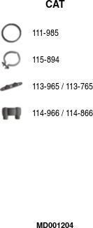 FA1 MD001204 - Catalyseur droxauto.com