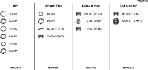 FA1 WN000590 - Échappement droxauto.com