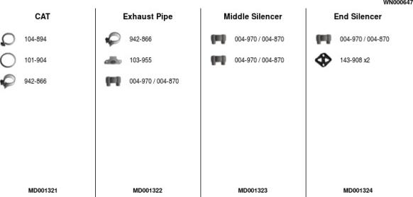 FA1 WN000647 - Échappement droxauto.com