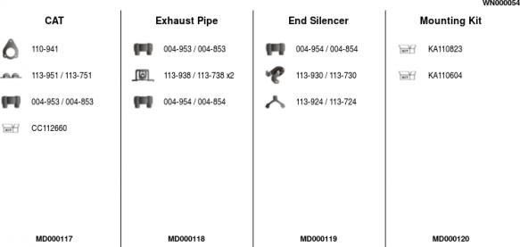 FA1 WN000054 - Échappement droxauto.com