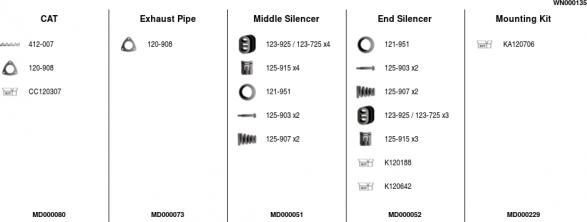 FA1 WN000135 - Échappement droxauto.com