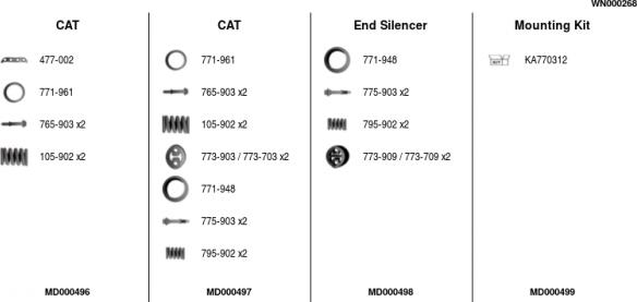 FA1 WN000268 - Échappement droxauto.com