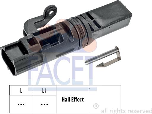 FACET 9.0481K - Capteur, régime droxauto.com