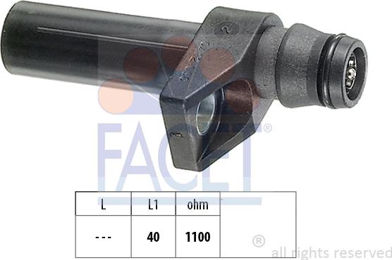 FACET 9.0482 - Capteur d'angle, vilebrequin droxauto.com