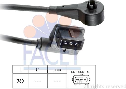 FACET 9.0101 - Capteur, régime droxauto.com