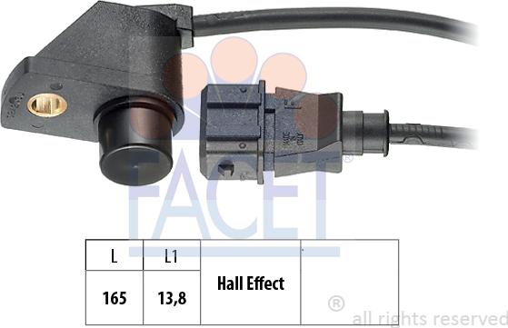 FACET 9.0242 - Capteur, position d'arbre à cames droxauto.com