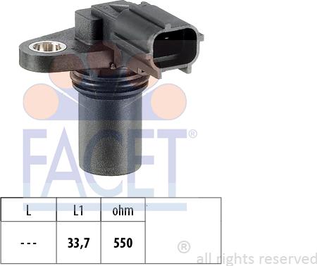 FACET 9.0281 - Capteur, position d'arbre à cames droxauto.com