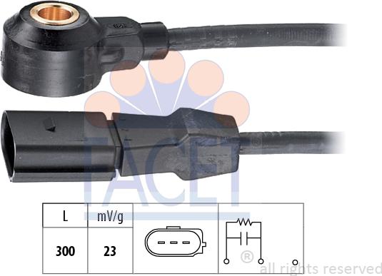 FACET 9.3073 - Capteur de cognement droxauto.com
