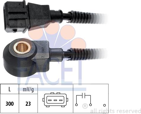FACET 9.3122 - Capteur de cognement droxauto.com