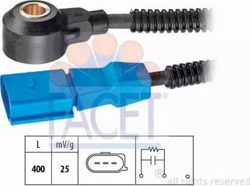 FACET 9.3176 - Capteur de cognement droxauto.com