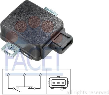FACET 10.5046 - Capteur, position du papillon droxauto.com