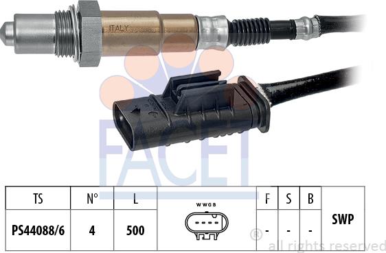 FACET 10.8496 - Sonde lambda droxauto.com