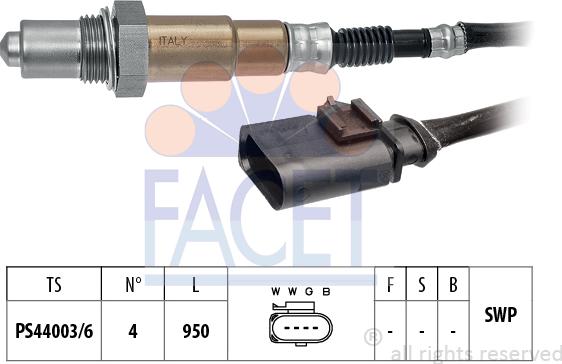 FACET 10.8498 - Sonde lambda droxauto.com
