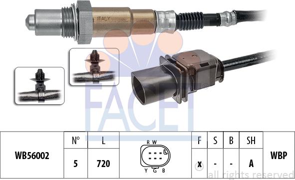 FACET 10.8478 - Sonde lambda droxauto.com