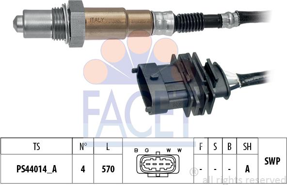 FACET 10.8546 - Sonde lambda droxauto.com