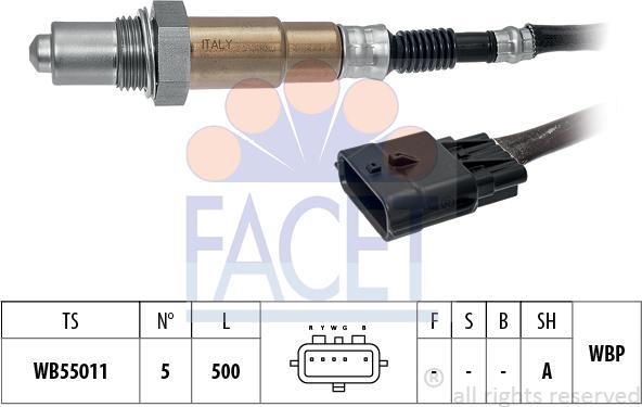 FACET 10.8541 - Sonde lambda droxauto.com