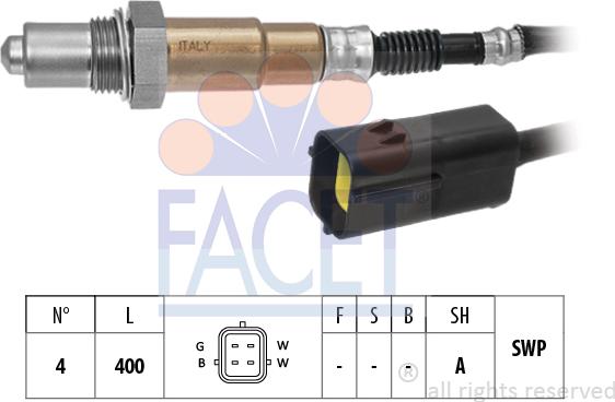 FACET 10.8559 - Sonde lambda droxauto.com