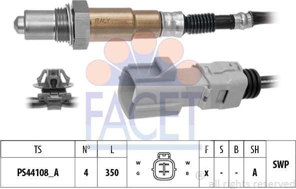 FACET 10.8556 - Sonde lambda droxauto.com
