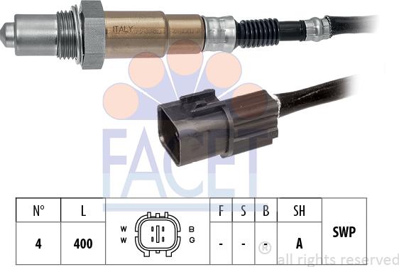 FACET 10.8551 - Sonde lambda droxauto.com