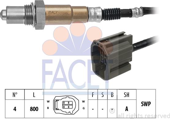 FACET 10.8562 - Sonde lambda droxauto.com
