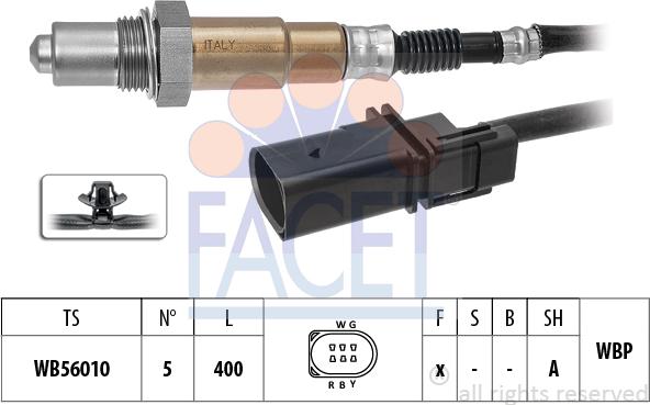 FACET 10.8589 - Sonde lambda droxauto.com