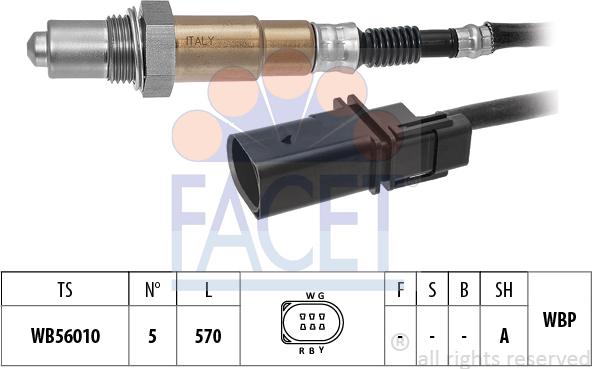 FACET 10.8587 - Sonde lambda droxauto.com