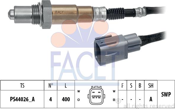 FACET 10.8537 - Sonde lambda droxauto.com