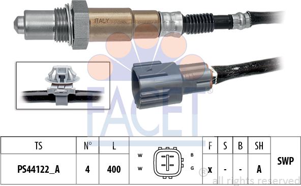 FACET 10.8604 - Sonde lambda droxauto.com