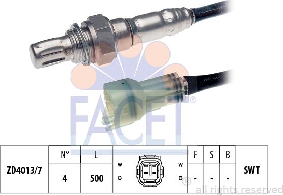 FACET 10.8037 - Sonde lambda droxauto.com