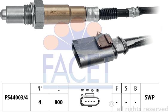 FACET 10.8199 - Sonde lambda droxauto.com
