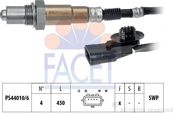 FACET 10.8169 - Sonde lambda droxauto.com