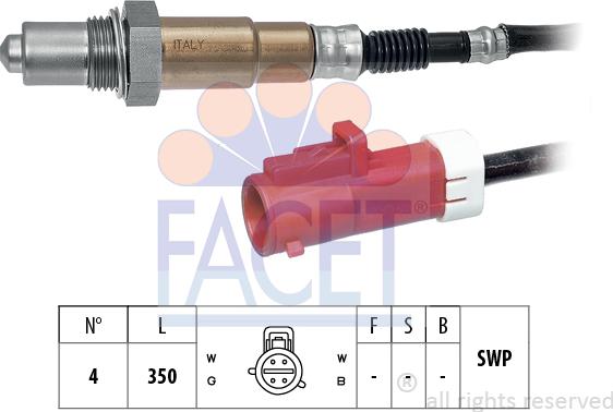 FACET 10.8183 - Sonde lambda droxauto.com