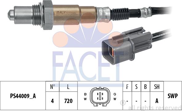 FACET 10.8345 - Sonde lambda droxauto.com